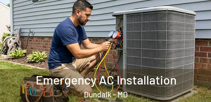  Emergency AC Installation Dundalk - MD