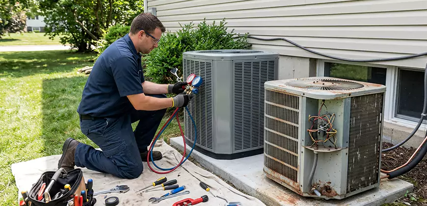 Seasonal AC Checkup in Dundalk