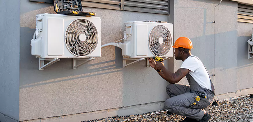 Central AC Outdoor Unit Cleaning in Dundalk