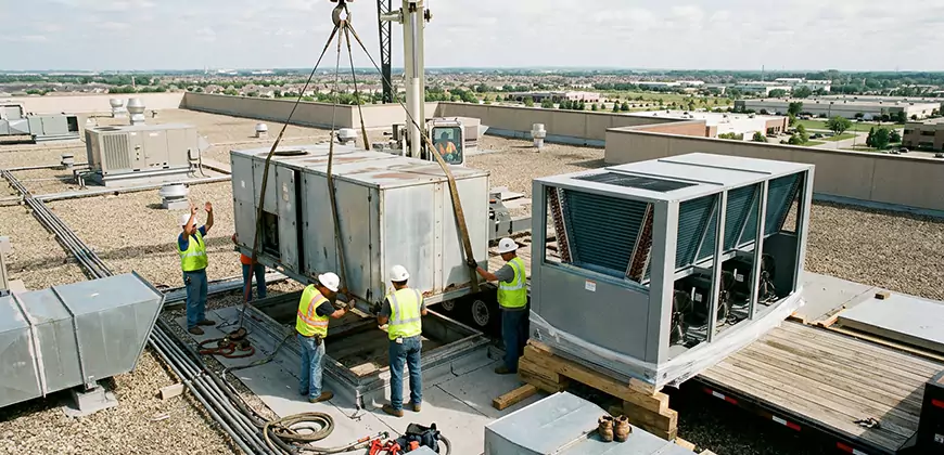 Warehouse and Industrial HVAC Replacement in Dundalk