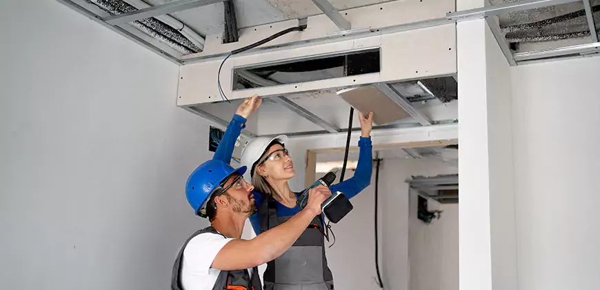 Duct Insulation and Condensation Repair in Dundalk