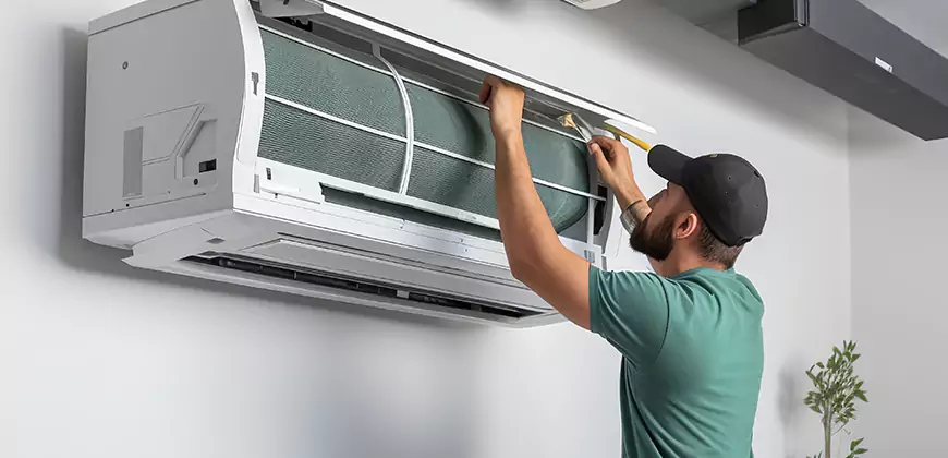 Bathroom and Small Space Ductless Installation in Dundalk