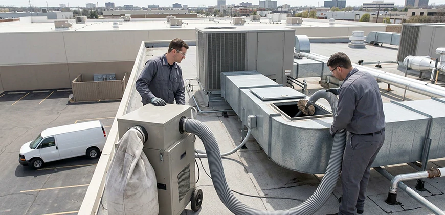 Commercial and Industrial Duct Cleaning in Dundalk