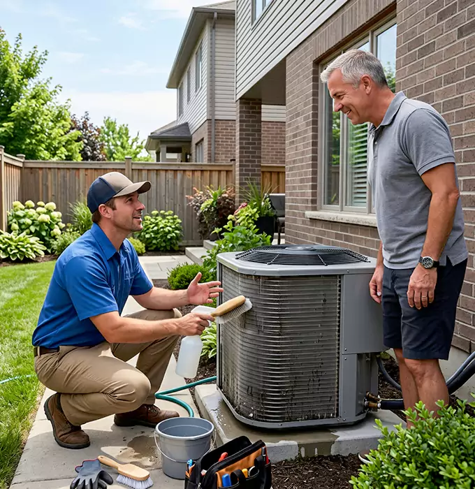 Why Dundalk, MD Homeowners Choose Dundalk HVAC Pro for Outdoor AC Unit Cleaning?